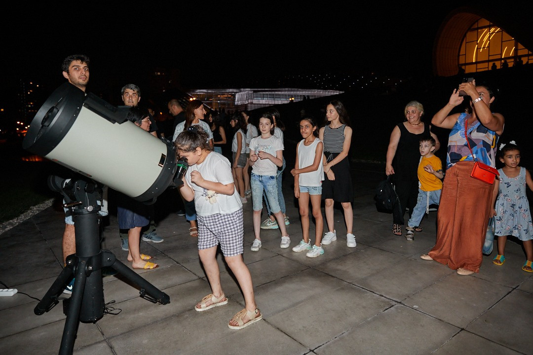 “On the Moon again” tədbiri. Həvəskar Astronomlar Cəmiyyəti — Astronomy.az