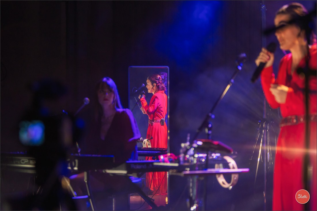 Christel Kern, c’est la petite dame en rose