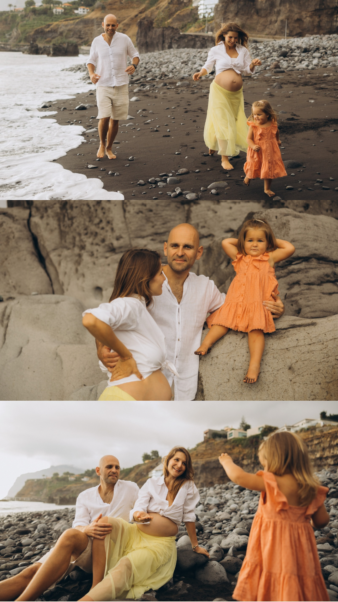 Maternity family photoshoot