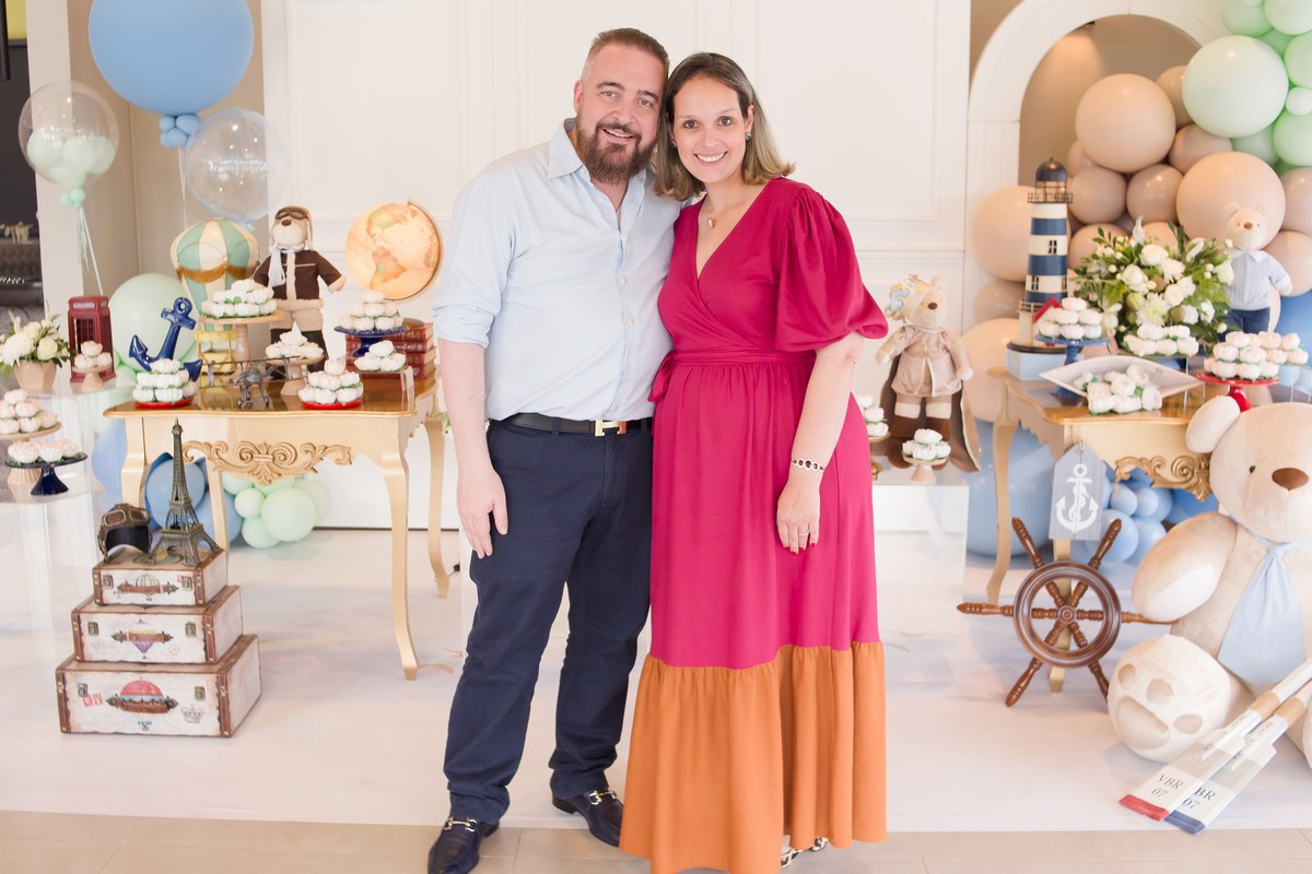 Chá de bebe do Demetrios - Mamãe Lilian e papai Demetrios. Fotógrafa de Eventos em São Paulo e Sorocaba Kika Damasceno