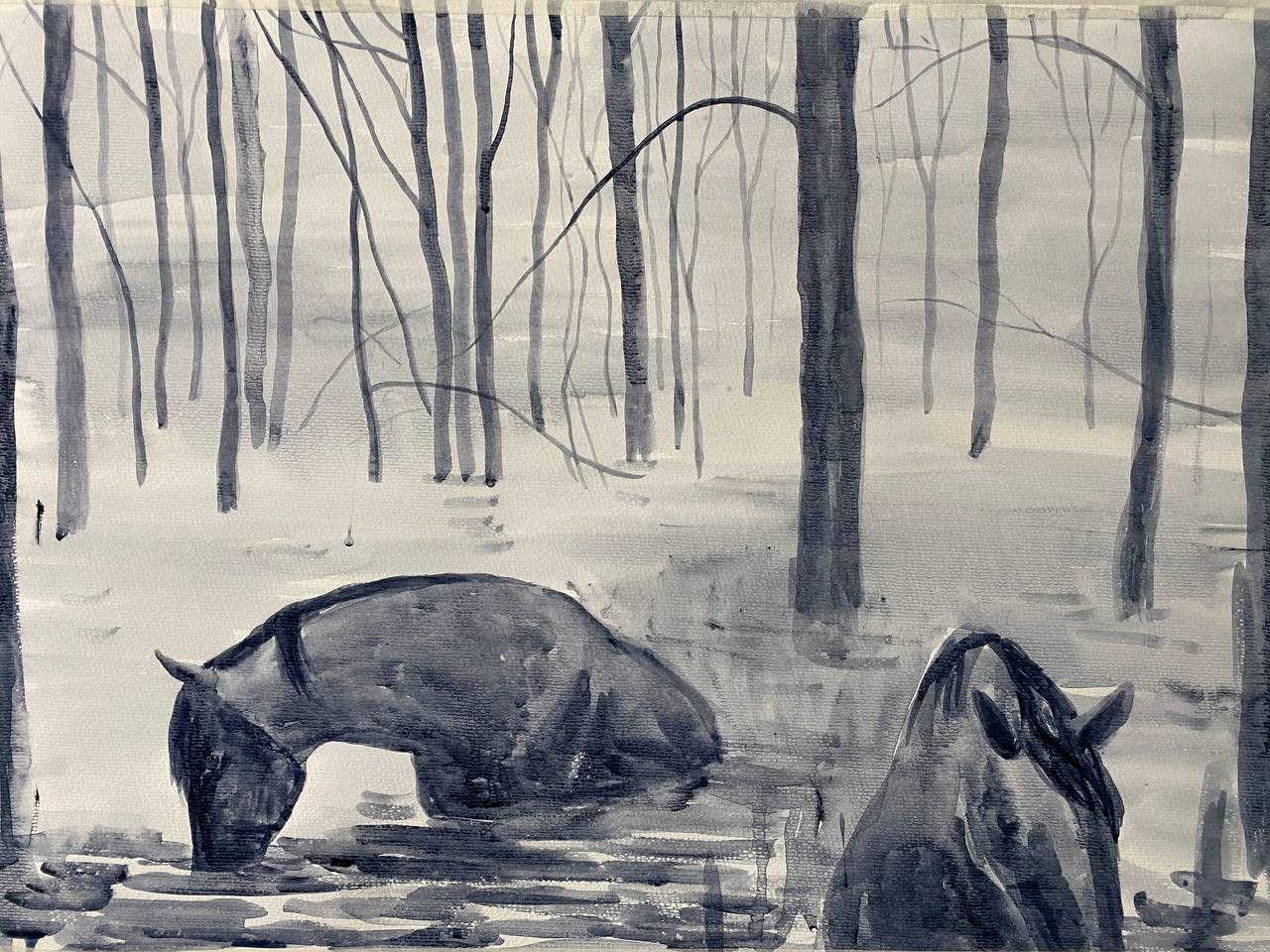 Chevaux. Marina Antonova