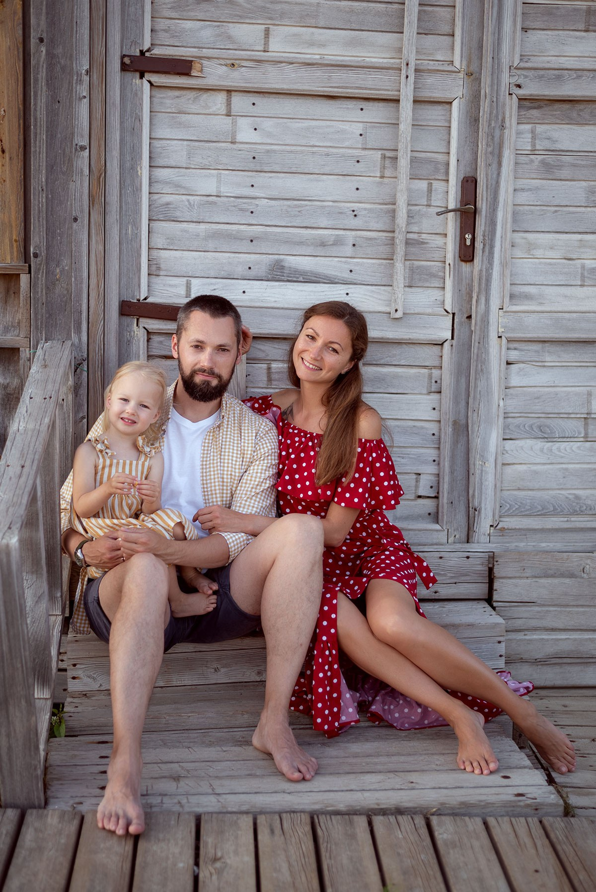 Семейная фотосессия на пляже в Белеке. Фотограф Анталия, Кемер, Белек, Сиде Дарья Кая