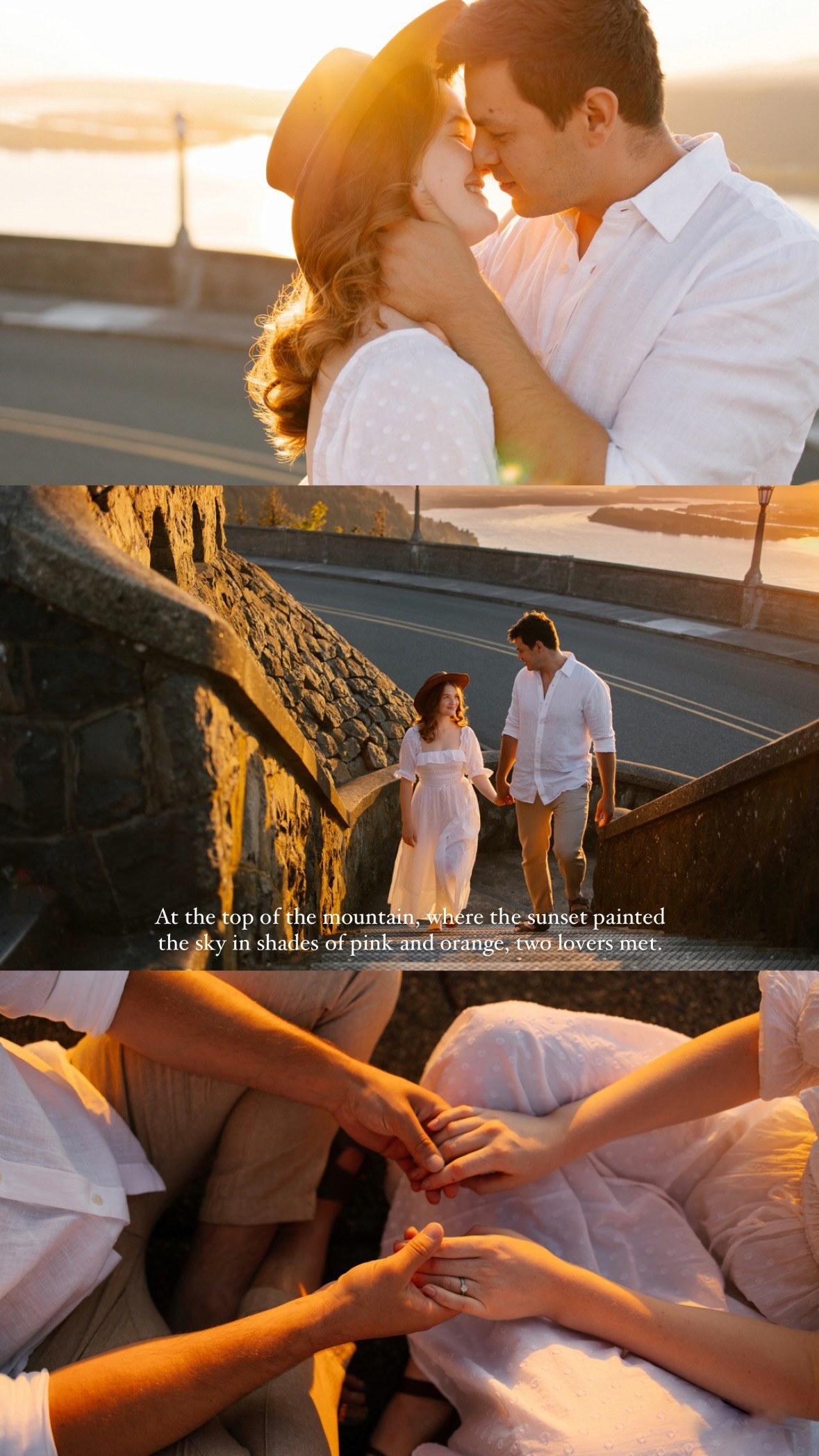 Sunset Serenade. Family photographer Oregon — Washington