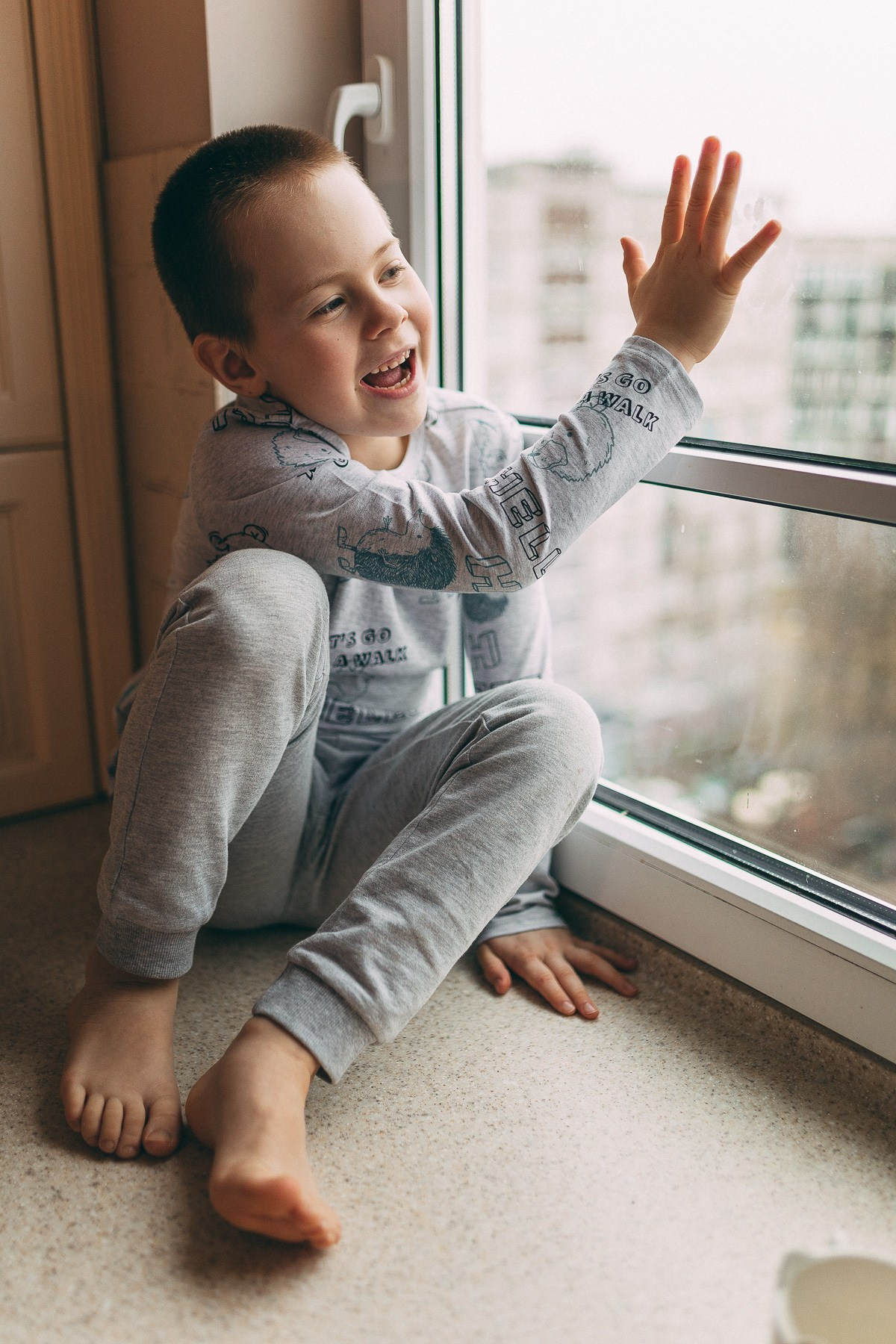 Домашняя съёмка мама с сыном. Fotogrāfs Rīgā — Katerina Gordik