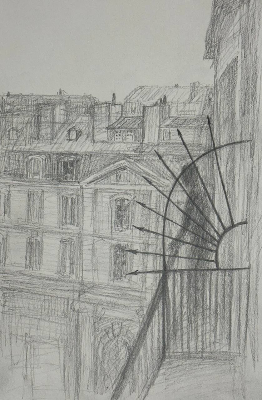 Sketches, Paris. Marina Antonova