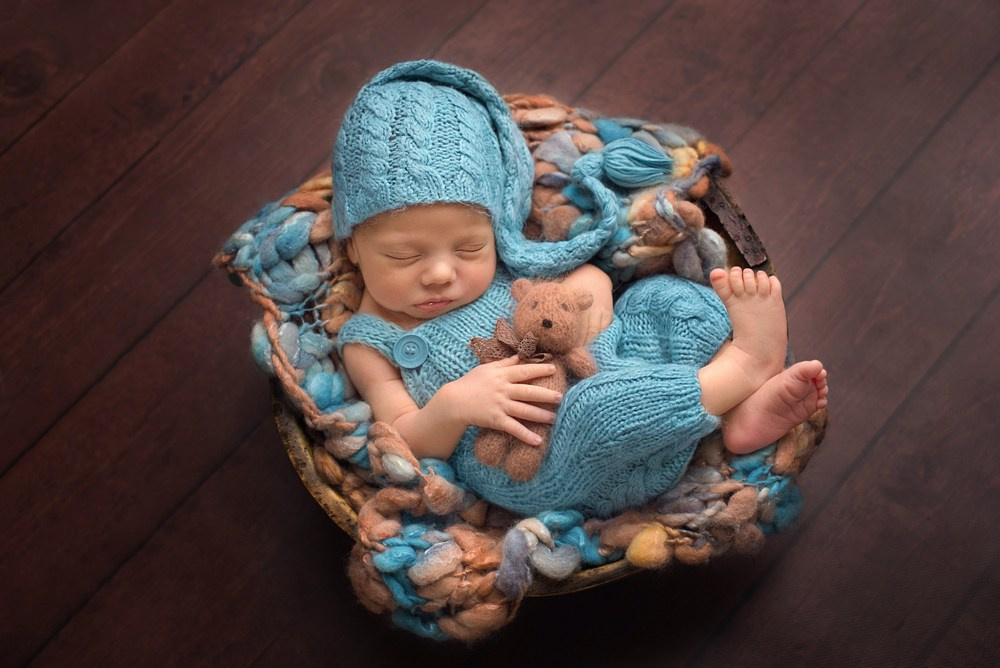 Sesja noworodkowa dla chłopca w Trójmieście - Natalia Lucko