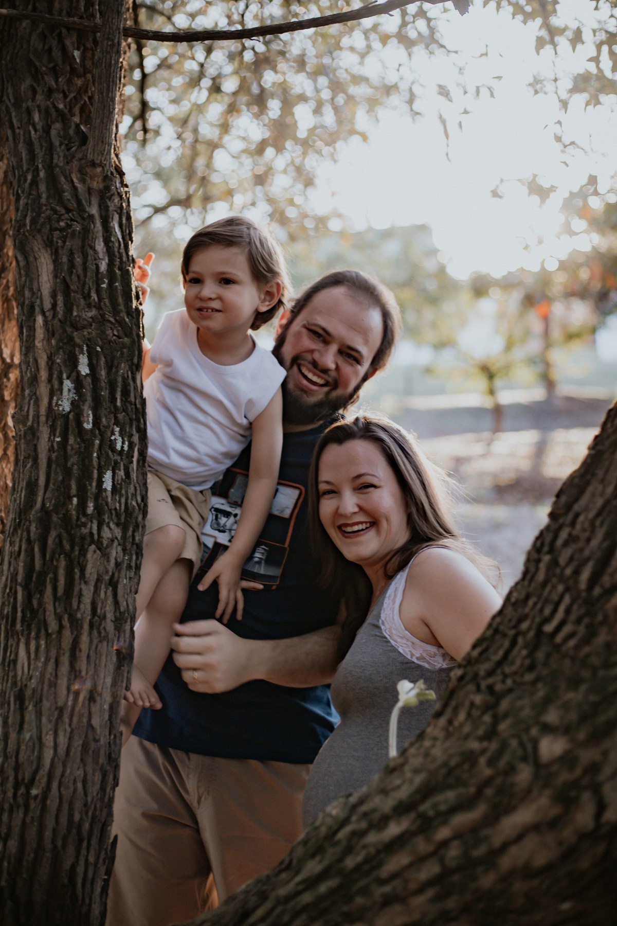 Luana, Victor e Theo a espera de Luísa. Fotógrafa de Eventos em São Paulo e Sorocaba Kika Damasceno