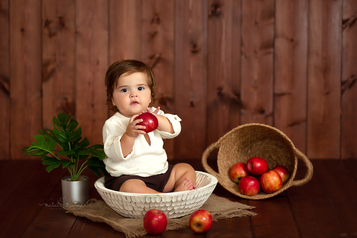 צילומי גיל שנה לטאו המתוק. נטליה רוזמן צלמת הריון ניובורן ילדים ובוק בת מצווה