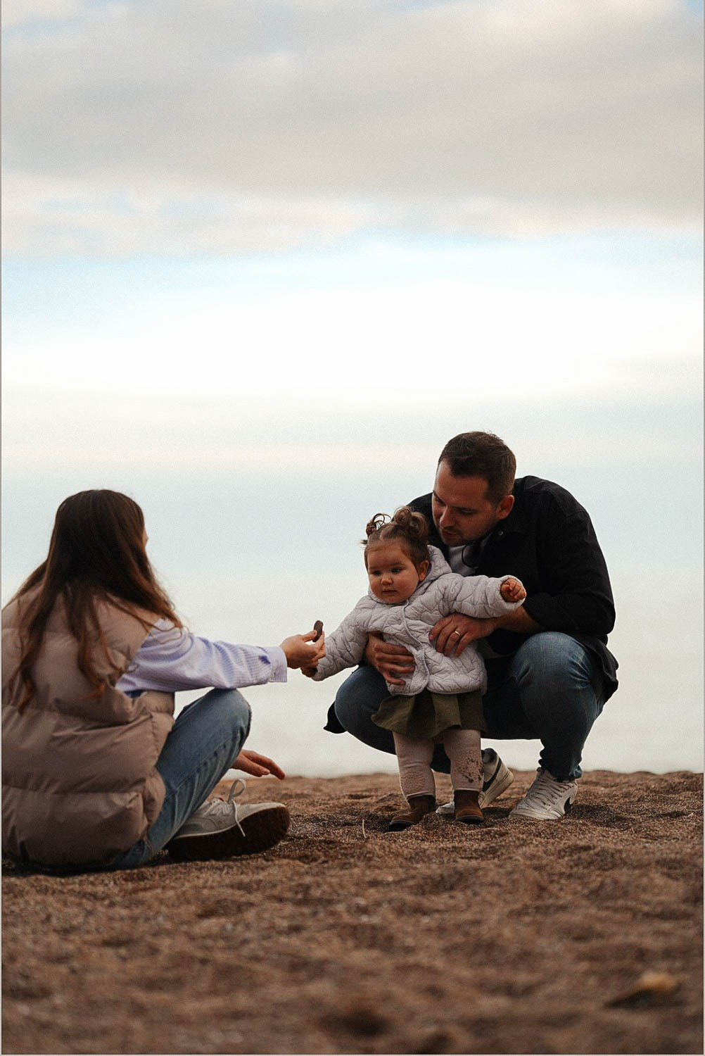 Прогулка на море. Family photographer in Oviedo — Yana Razina