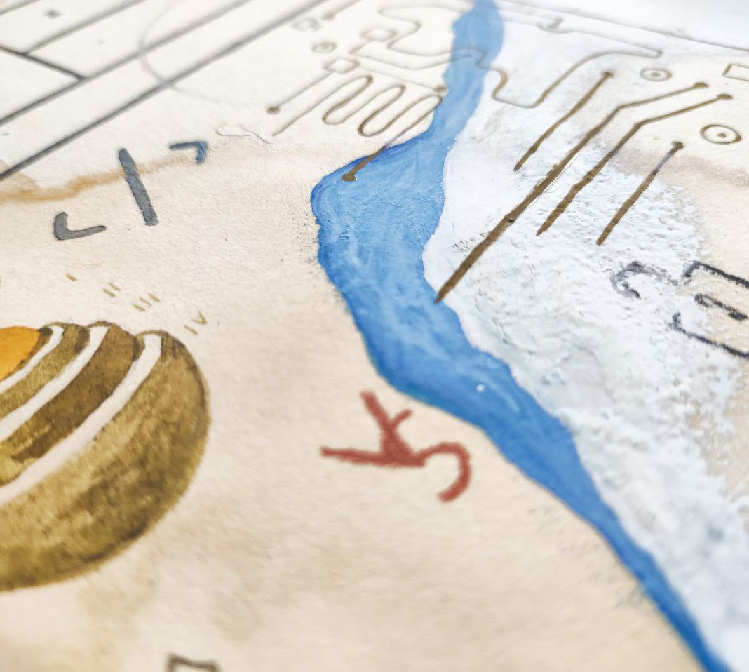 The Worlds i[i] / 2021 — IN-PROGRESS. Daria Goncharova / Conceptual artist