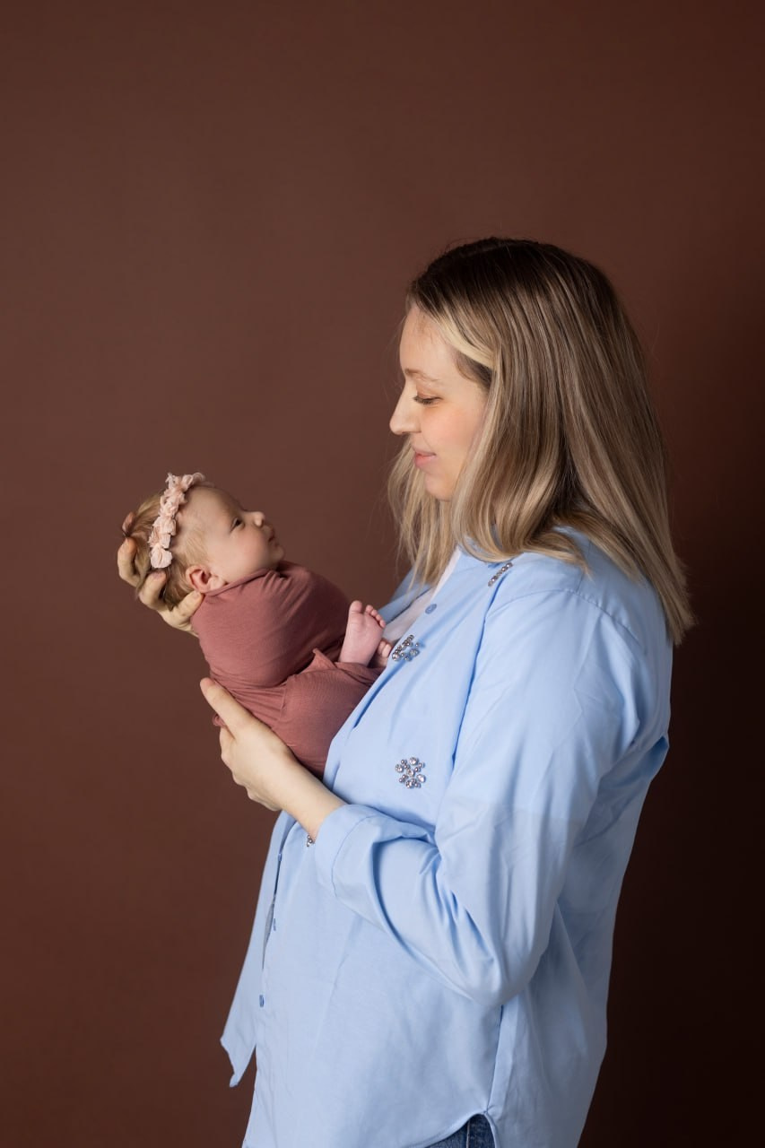 Photographe famille a Bourges seance nouveau ne 