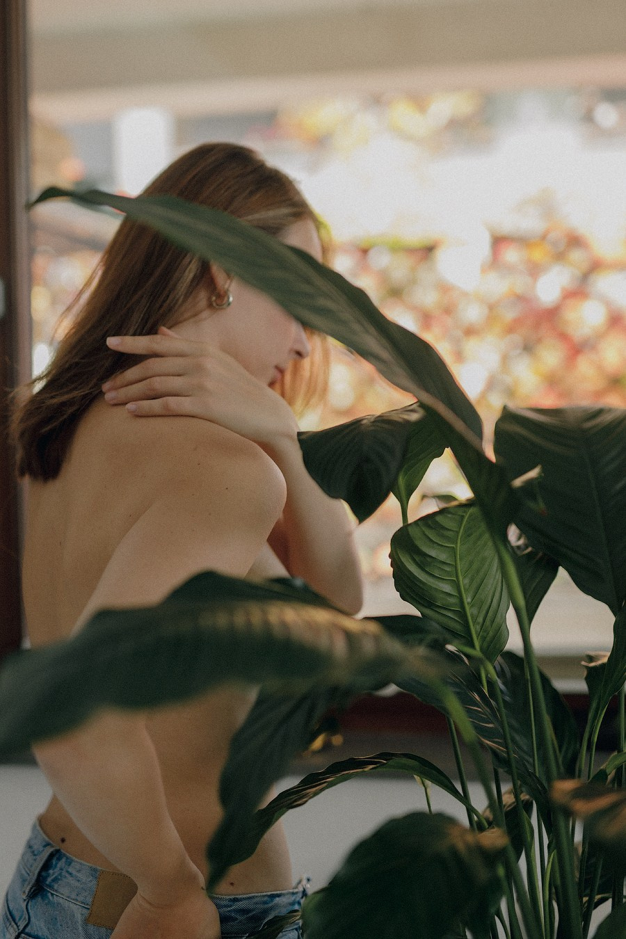 Emilia. Sesja w domu i ogrodzie. Fotograf w Krakowie i Europie