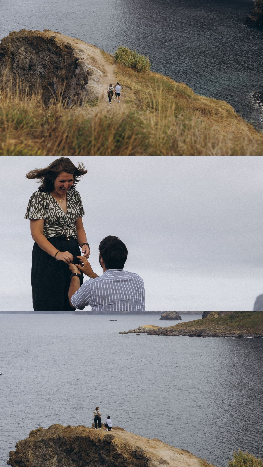 Secret Proposal at Miradouro do Guindaste at Sunset, Madeira. Fotógrafa na Madeira para casais, pedidos de casamento, elopements e casamentos íntimos | Tatiana