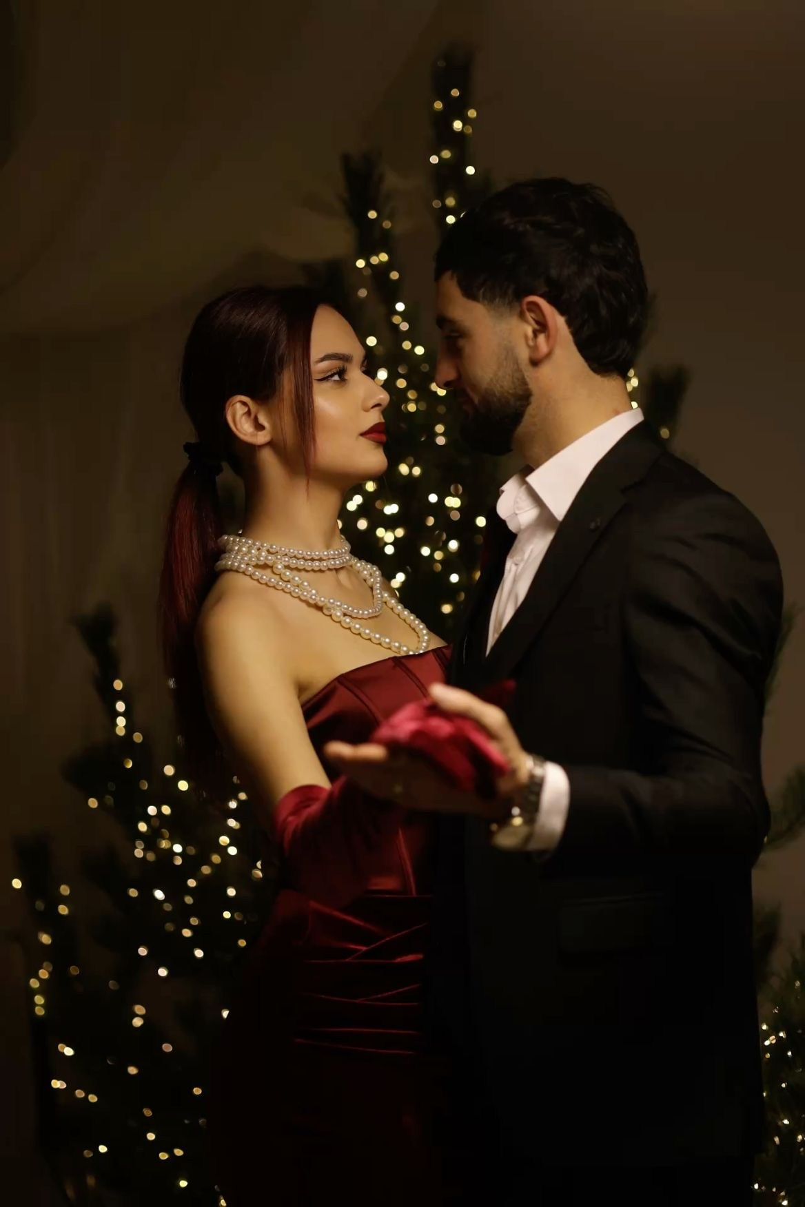 IDEEN FÜR KLEIDUNG FÜR EIN WEIHNACHTSFOTOSHOOTING. Фотограф Лейпциг