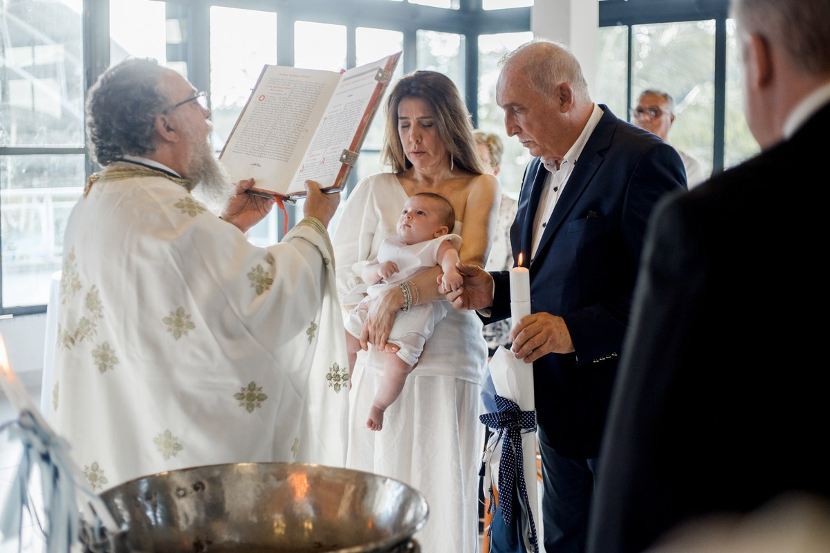 Batismo do Demetrios. Fotógrafa de Eventos em São Paulo e Sorocaba Kika Damasceno