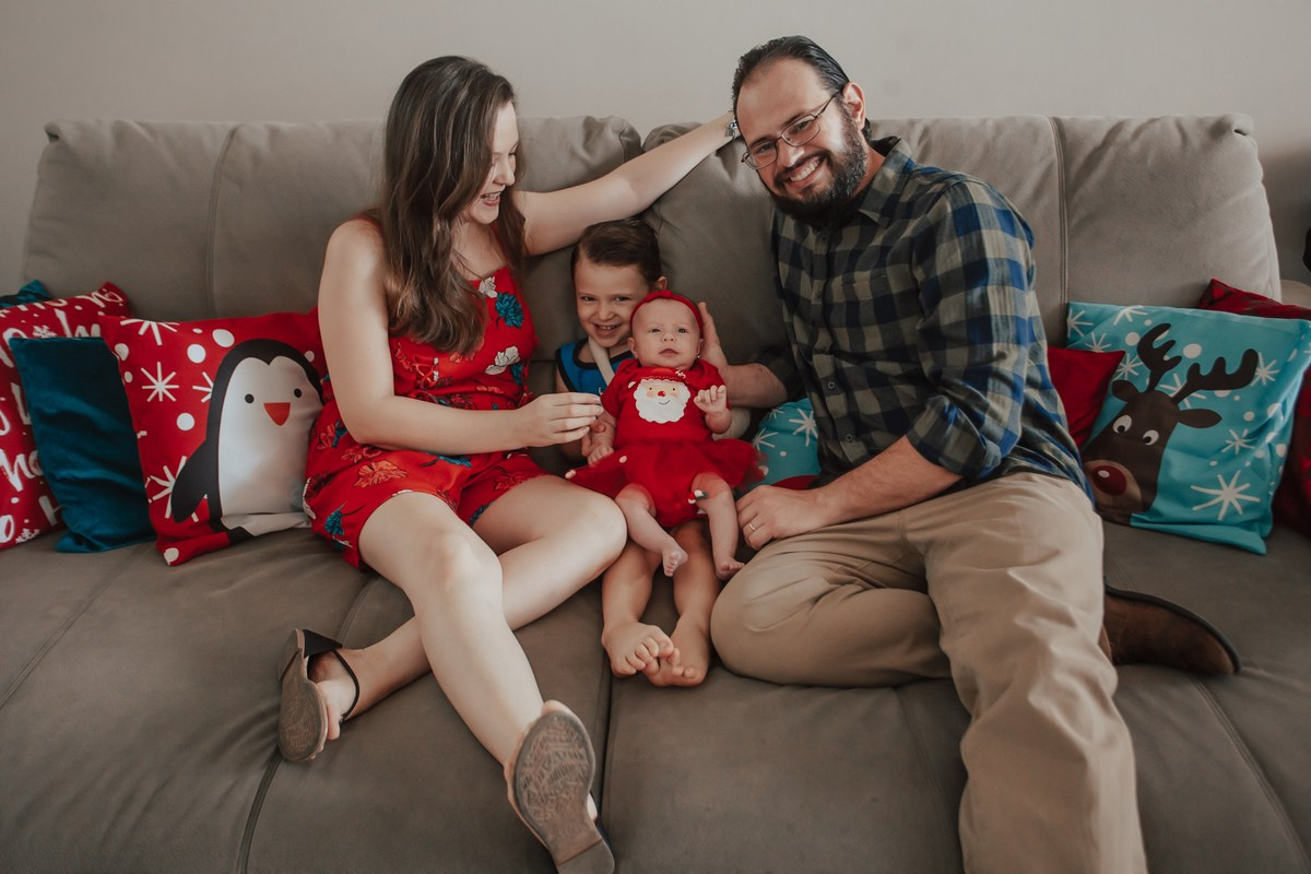 Ensaio de Natal - Família Silva Marcuz. Fotógrafa de Eventos em São Paulo e Sorocaba Kika Damasceno