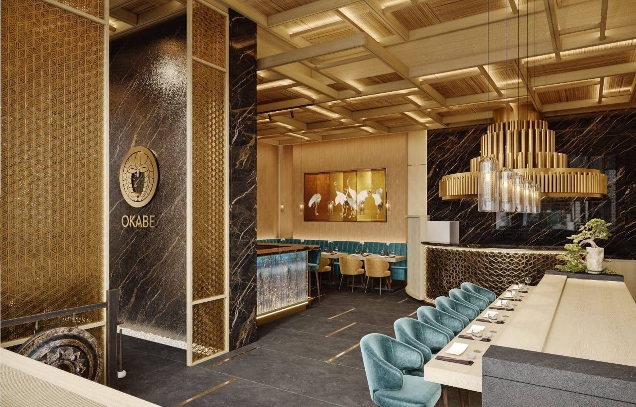 Okabe Restaurant. Interior Seasons