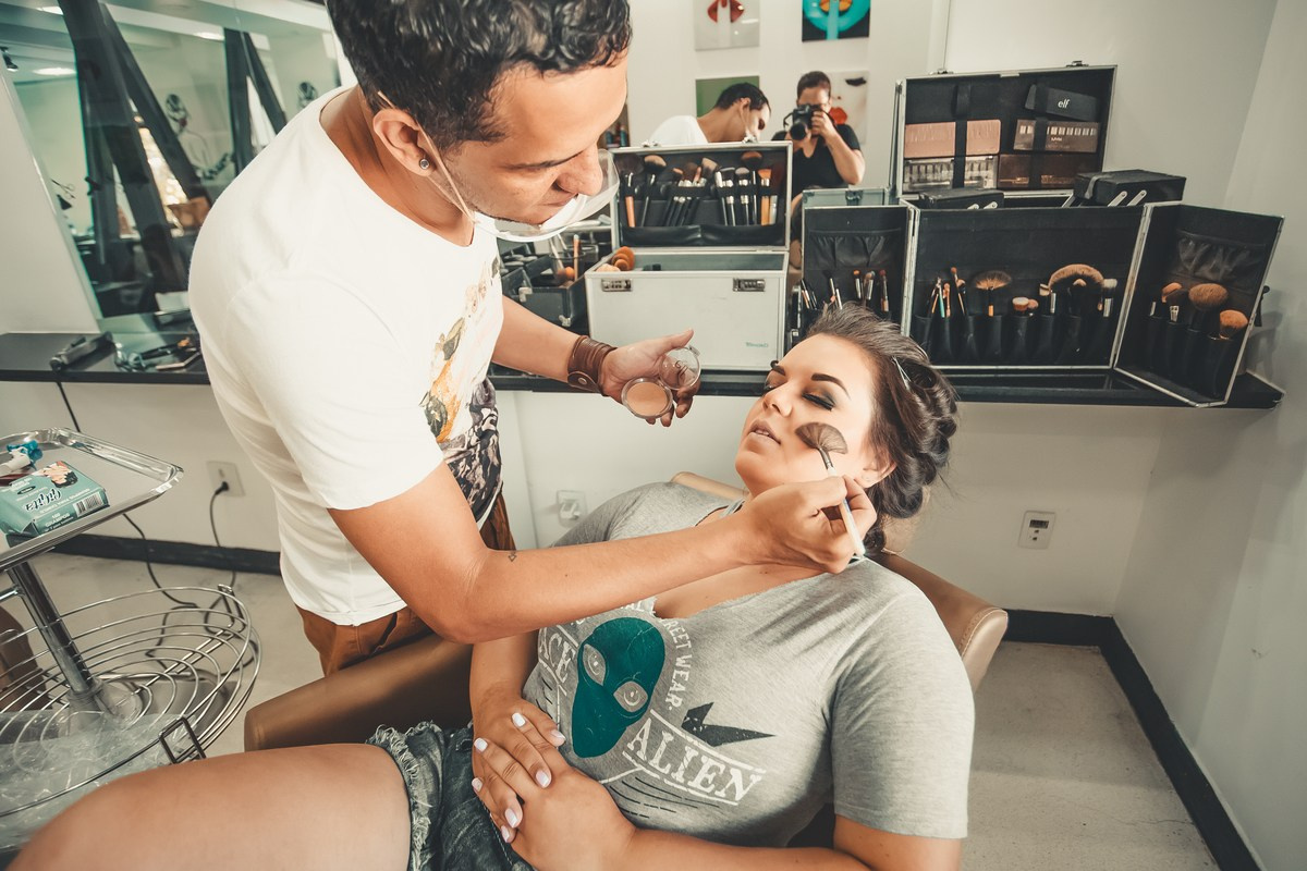 Making Of de Prova de Vestido e Make. Fotógrafa de Eventos em São Paulo e Sorocaba Kika Damasceno