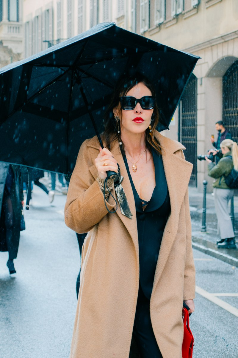 Street style in Milan. Milano Fashion Week