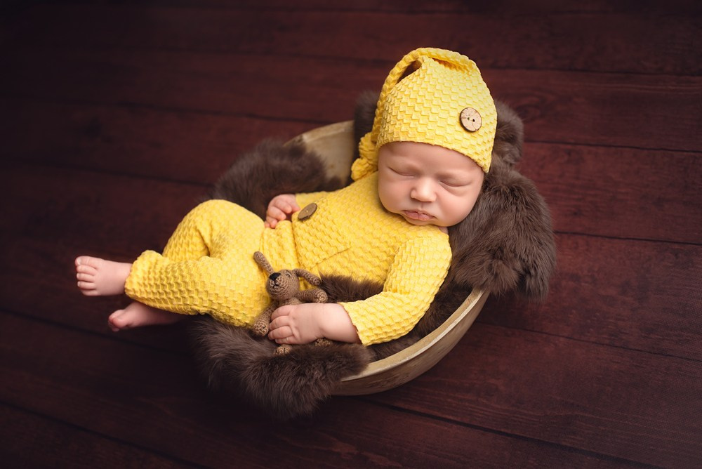 Sesja noworodkowa dla chłopca w Trójmieście - Natalia Lucko