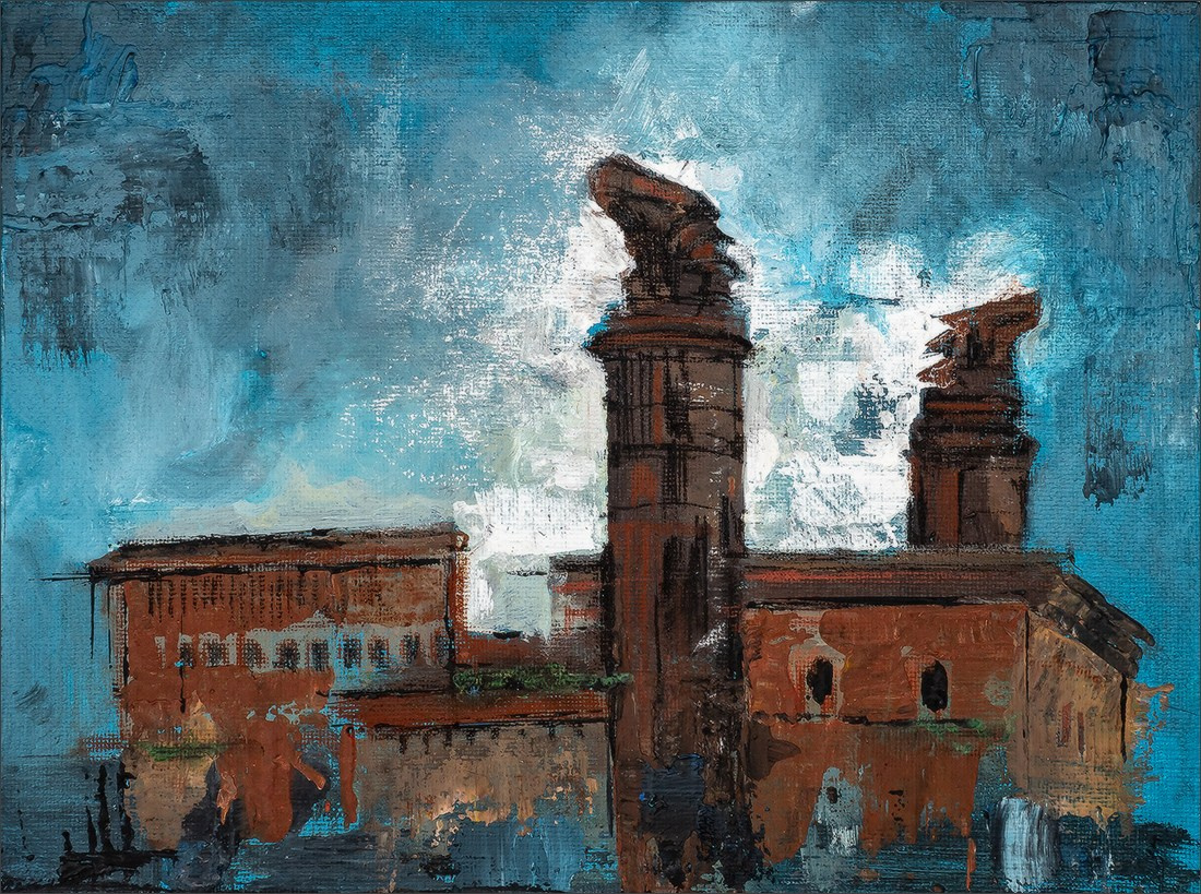Atlantis. Angelina Sorokopud. Artist in Strasbourg