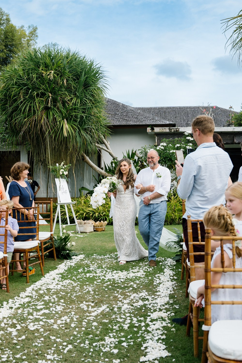 Bali Villa Wedding Photography. Female Photographer in Bali