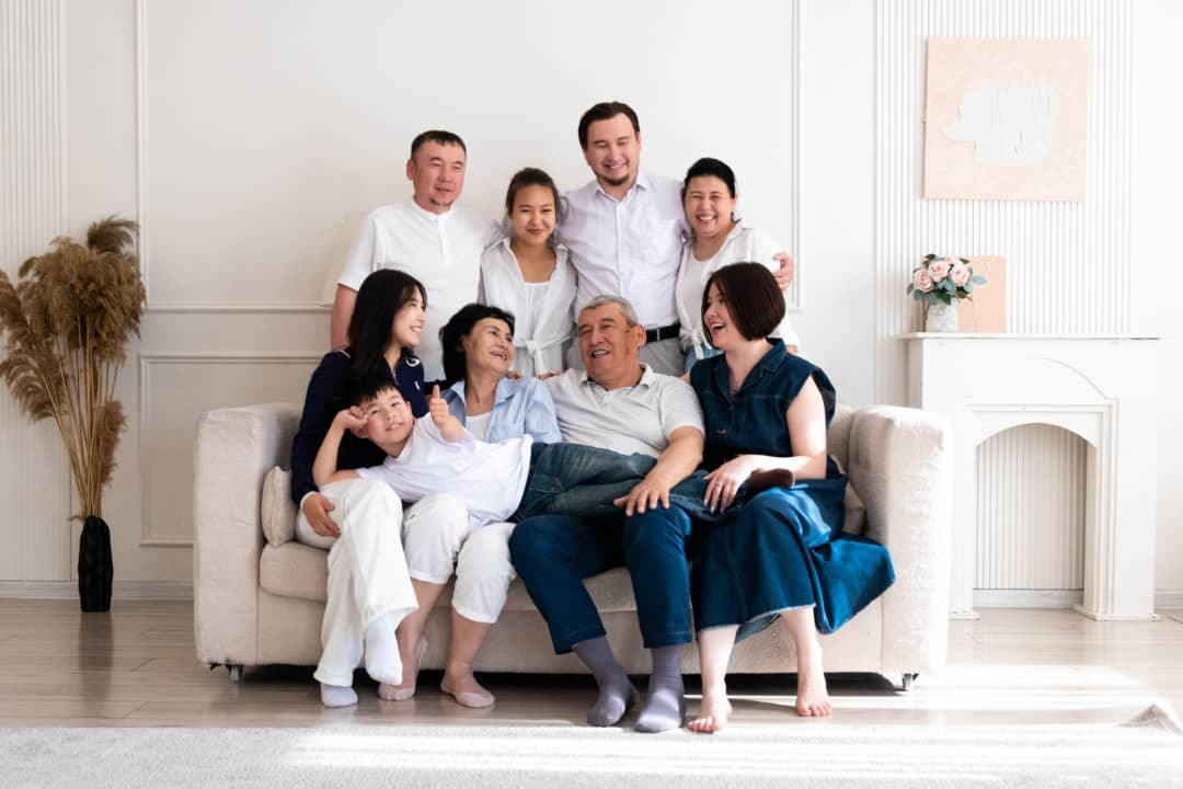 Большая семья