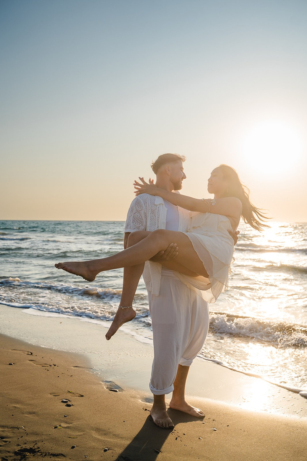 Lin and Szymon. Renate Woeste | Wedding planner in Rhodes. Creating dream weddings by the sea. Let’s make your special day unforgettable