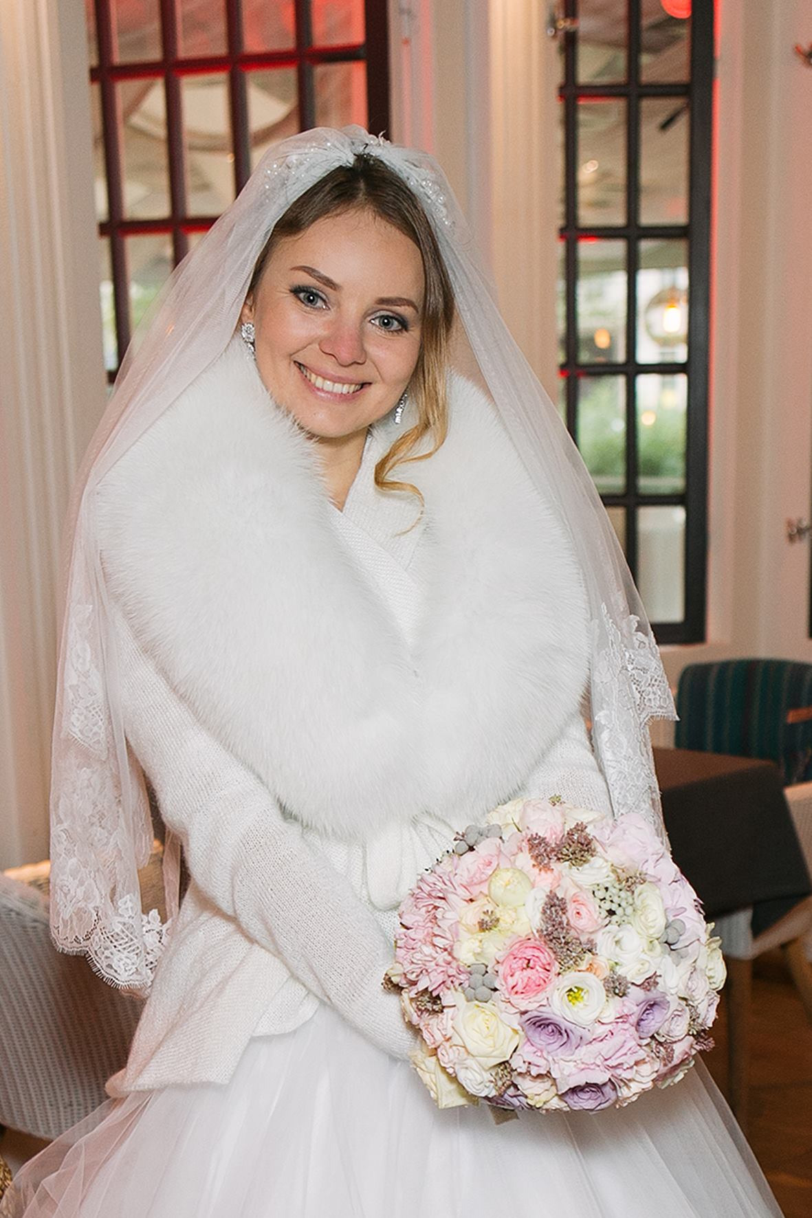 Līgavas pušķi rozā toņos. Event design, decoration, floristry, gift, Irina Novika, Riga, Latvia