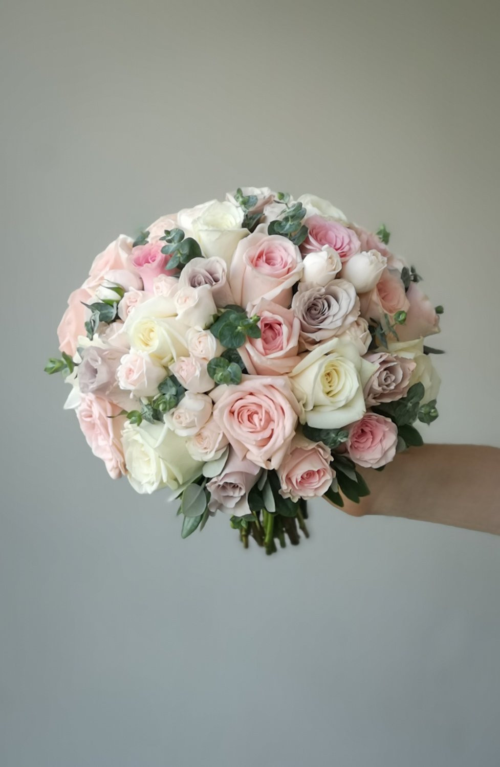 Līgavas pušķi rozā toņos. Event design, decoration, floristry, gift, Irina Novika, Riga, Latvia