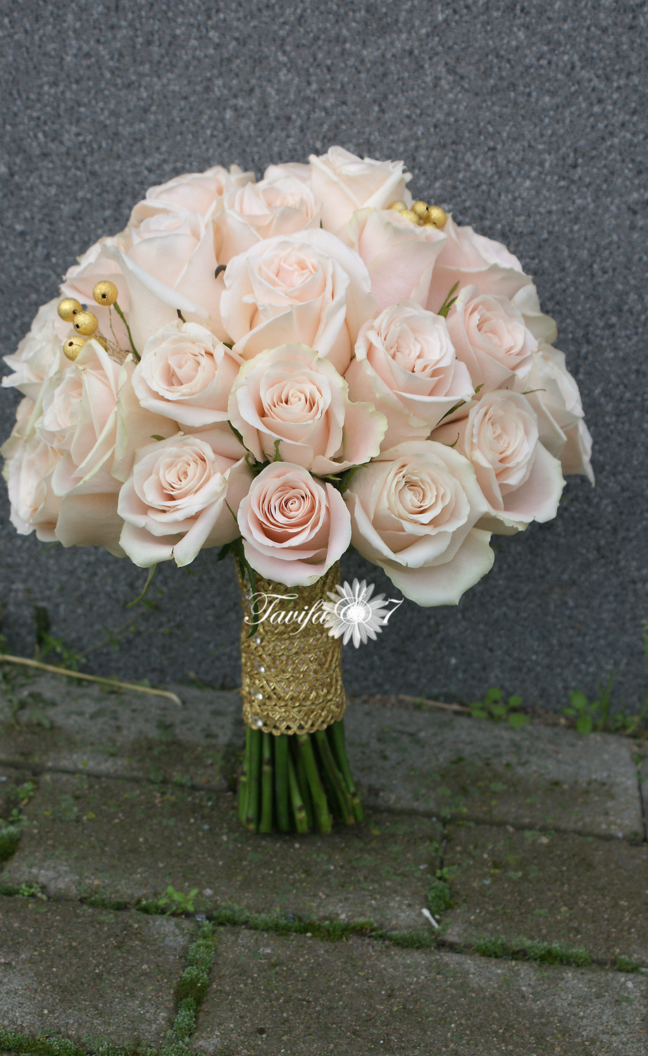 Līgavas pušķis dzeltenas un krēmīgas krāsas toņos. Event design, decoration, floristry, gift, Irina Novika, Riga, Latvia