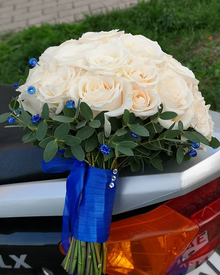 Līgavas pušķis dzeltenas un krēmīgas krāsas toņos. Event design, decoration, floristry, gift, Irina Novika, Riga, Latvia