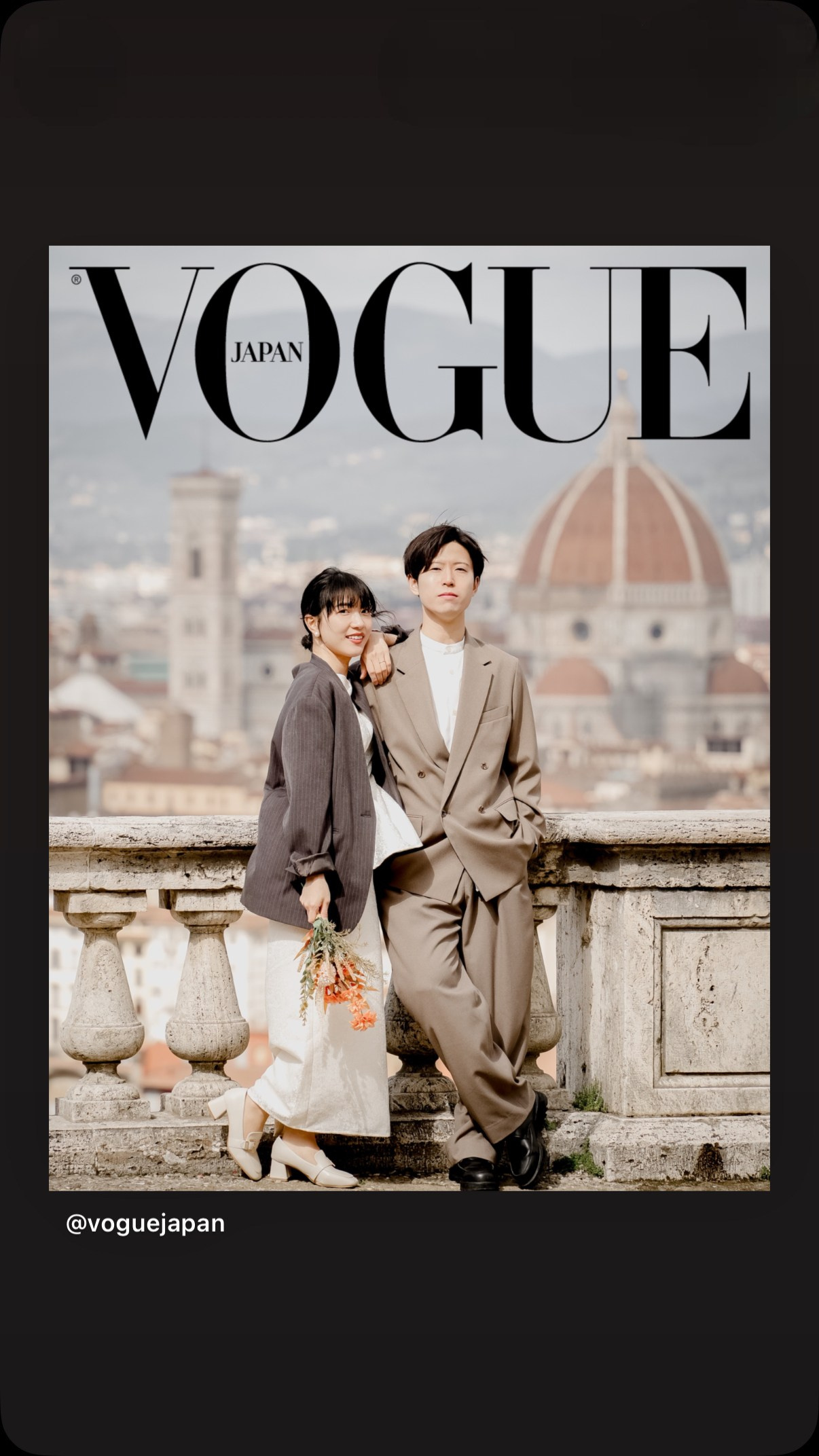 Vogue Japan. Wedding Photographer in Italy