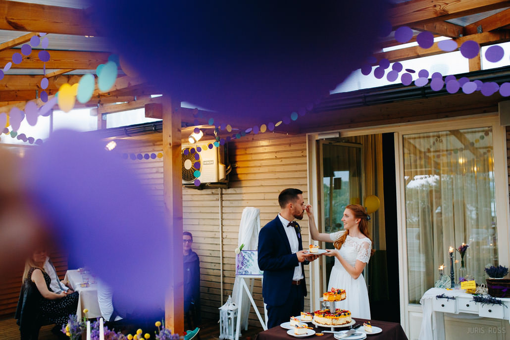 Kāzu diena ar lavandas aromātu Vidzemes lavandu audzētavā un svinības