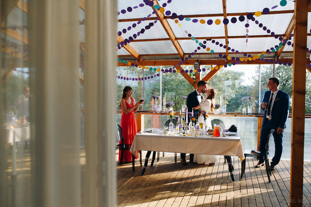 Kāzu diena ar lavandas aromātu Vidzemes lavandu audzētavā un svinības