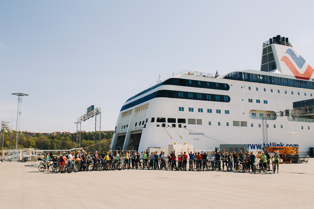 Gandrs rīkotajs velokruīzu uz Stokholmu ar Tallink Romantika kuģi