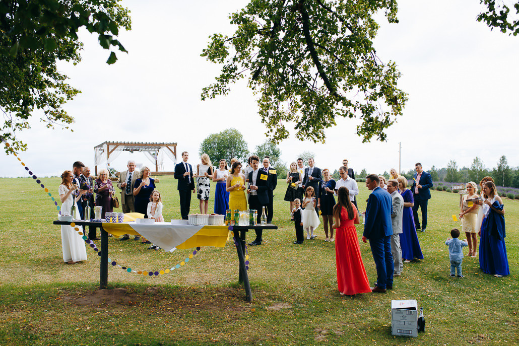 Kāzu diena ar lavandas aromātu Vidzemes lavandu audzētavā un svinības