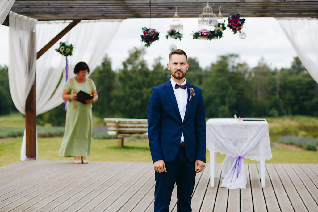 Kāzu diena ar lavandas aromātu Vidzemes lavandu audzētavā un svinības