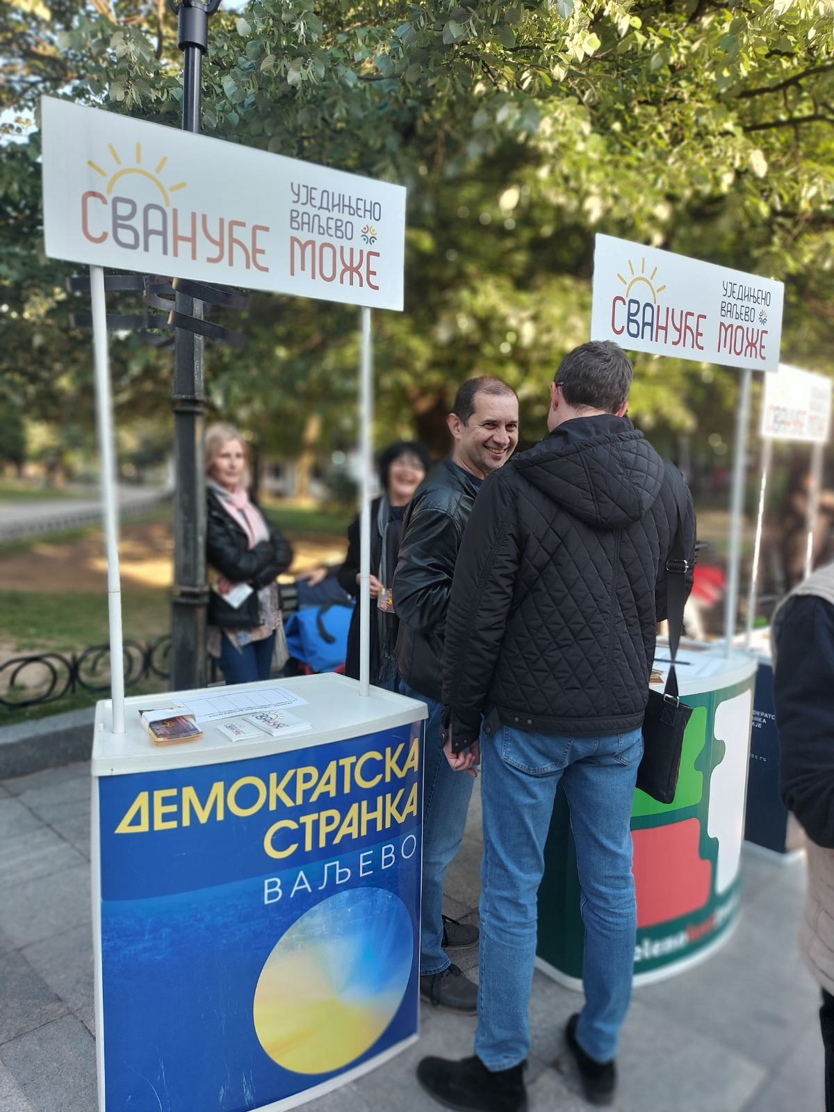 У Десанкином дворишту — четврти штанд у кампањи сВАнућа. Уједињено Ваљево Може