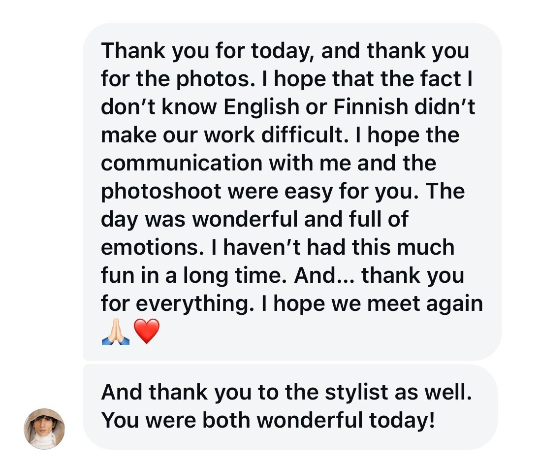 Editorial portfoliokuvaus ● Hristo. Valokuvaaja Lahti, Helsinki Elena Salonen