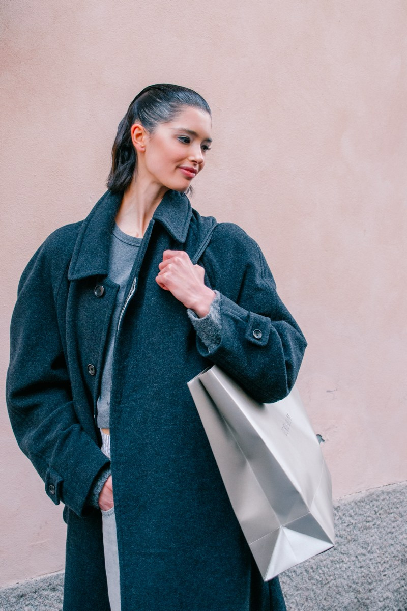 Street style in Milan. Milano Fashion Week