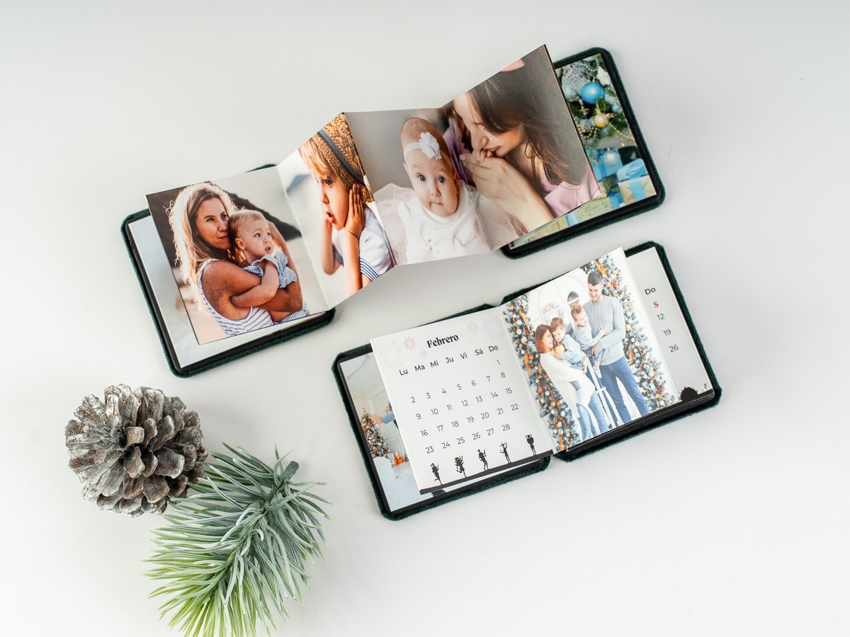 Productos navideños para la sesión de fotos en Foto Suárez Robaina