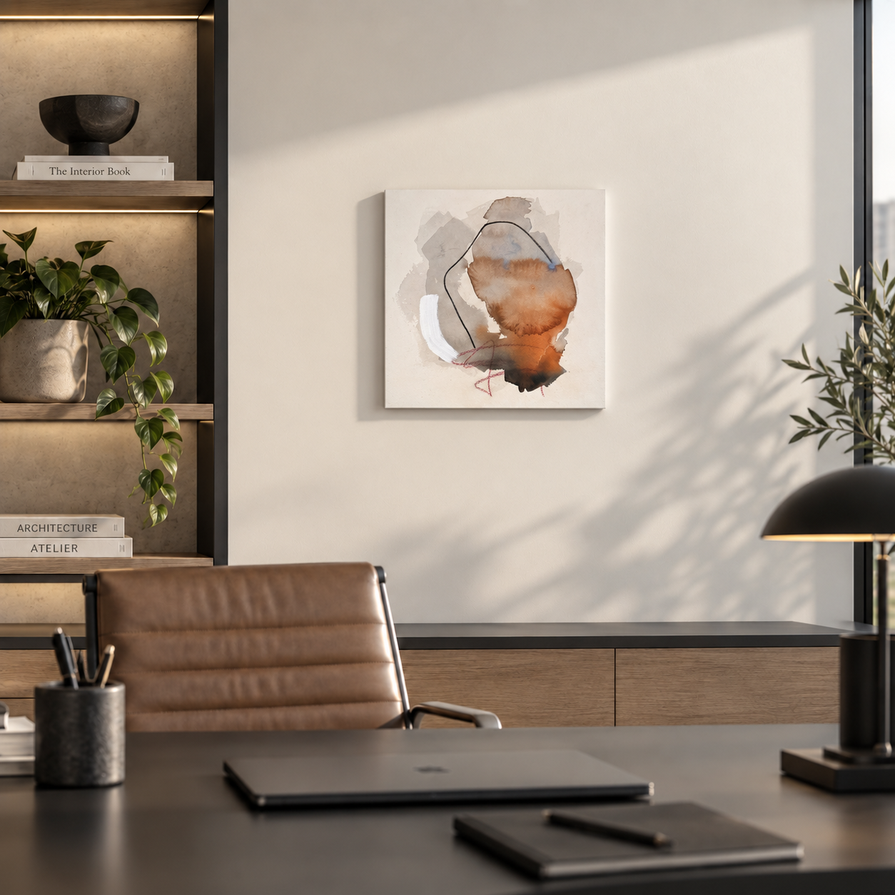 HMG 2026 - 001 / Perspektiven. Danielb.art - Abstrakte Kunst zwischen Ruhe, Linie und Fläche
