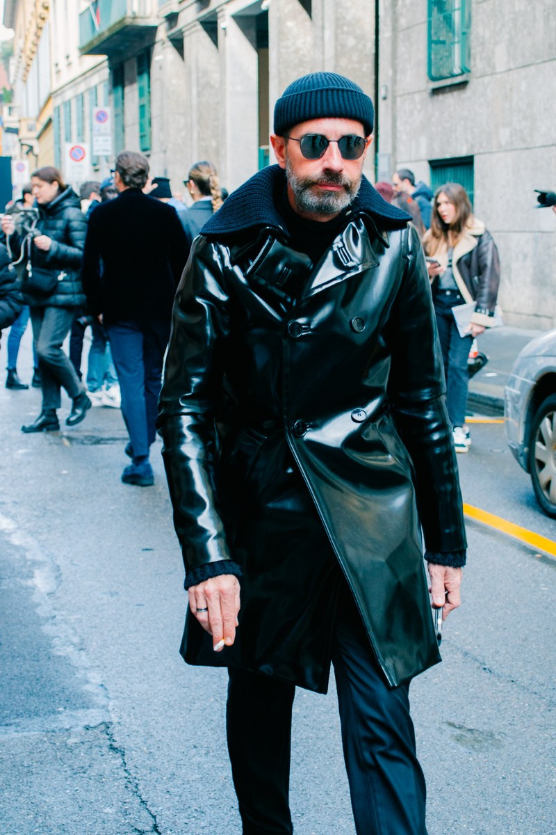 Street style in Milan. Milano Fashion Week