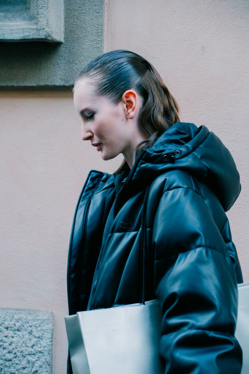 Street style in Milan. Milano Fashion Week