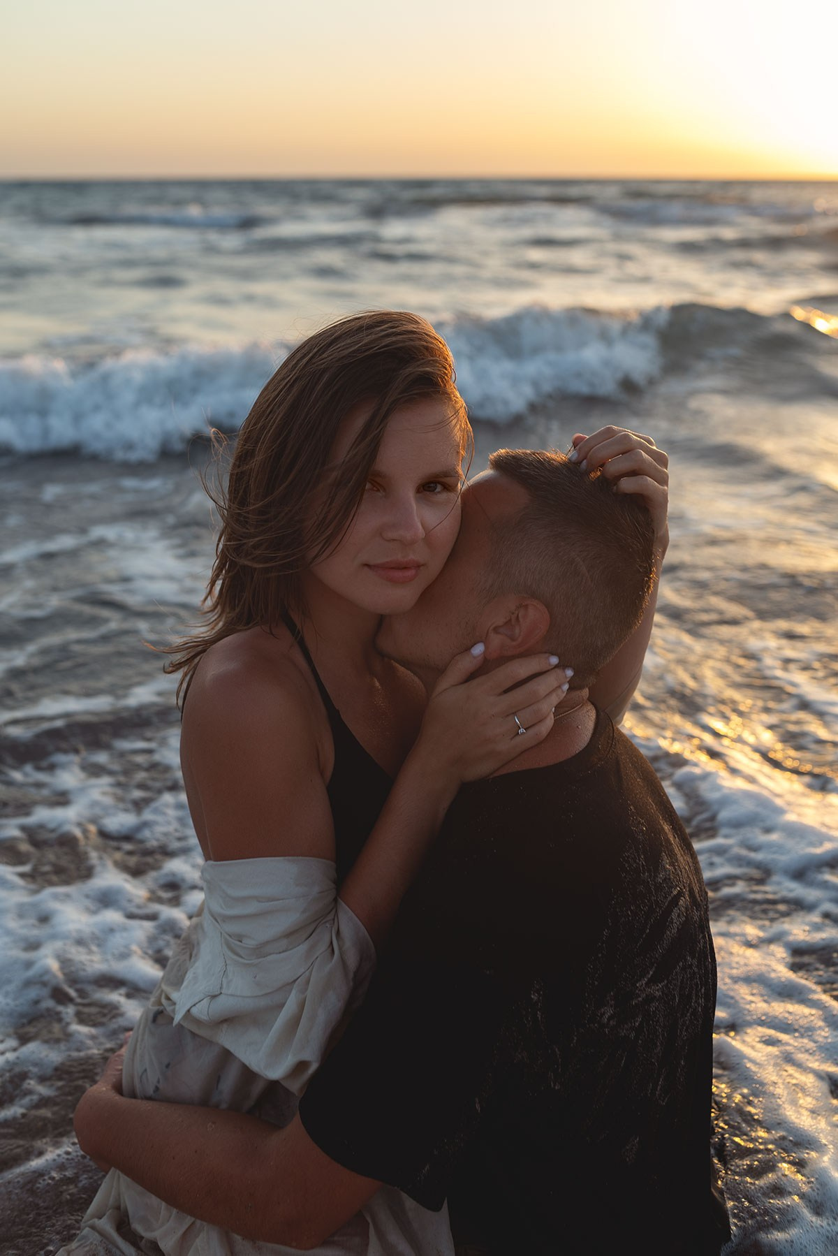 Съемка на море на закате. Фотограф Анталия, Кемер, Белек, Сиде Дарья Кая