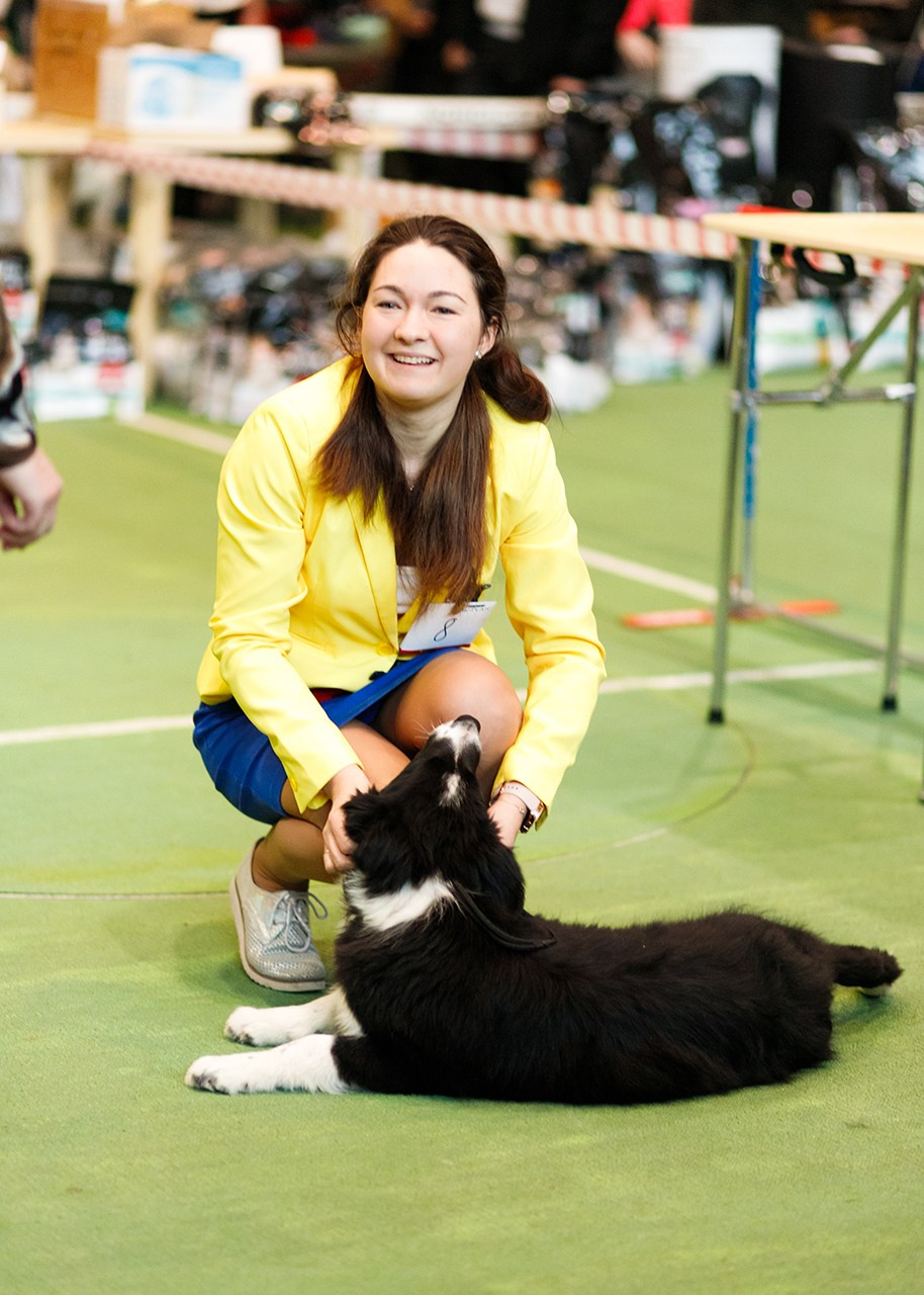 Grodno dog show. Kaja | fotograf we Wrocławiu | ludzie i psy