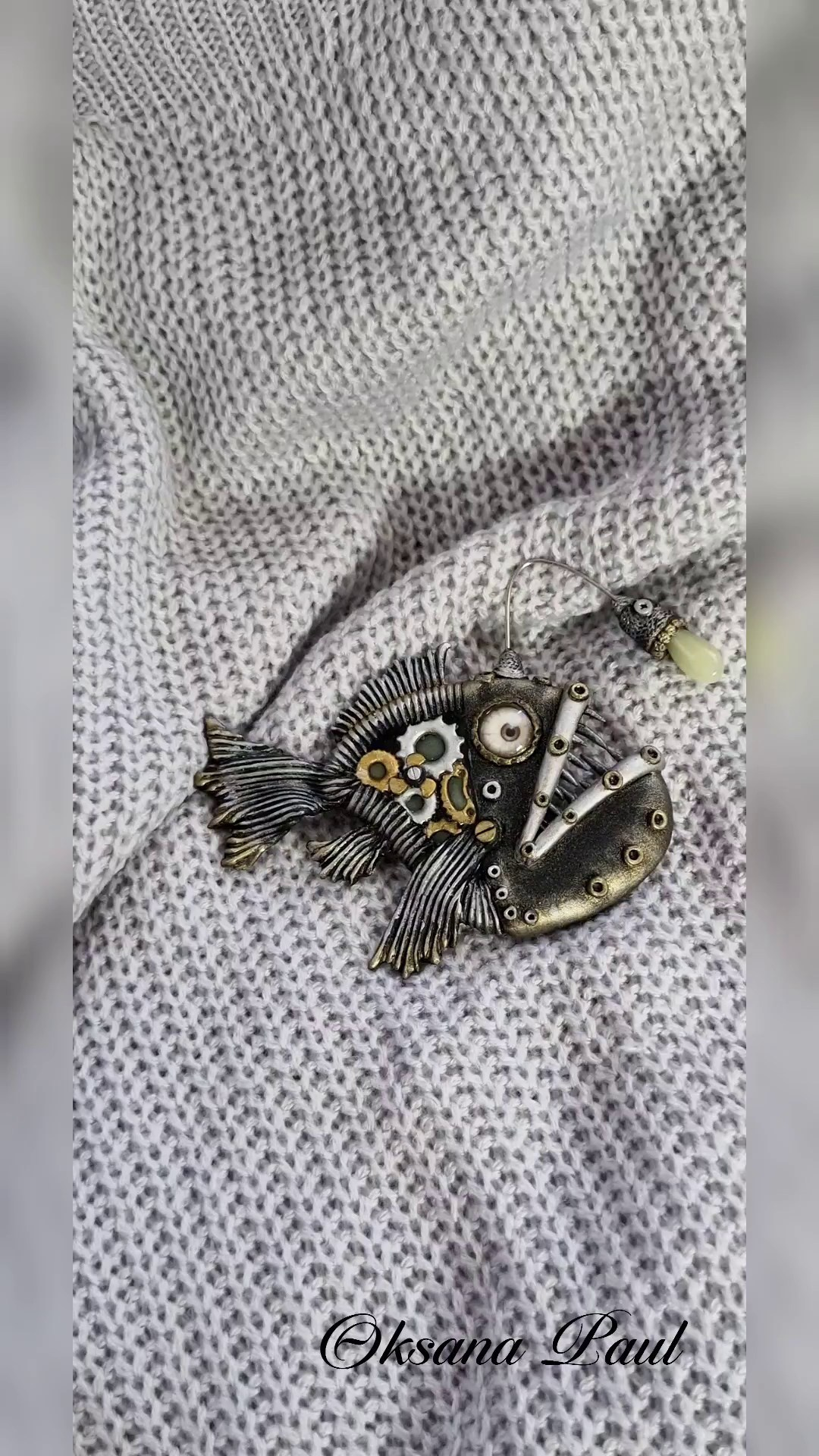 Стимпанк / Steampunk ➜. Oksana Paul-Gardinen-Design Oksana Paul ✧ Art of Gardinen & Textile Design ✧ Polymer Clay Art & Handmade Creatures