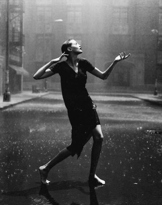 Nadja Auermann, Stern, 1996 - by Peter Lindbergh (1944), German