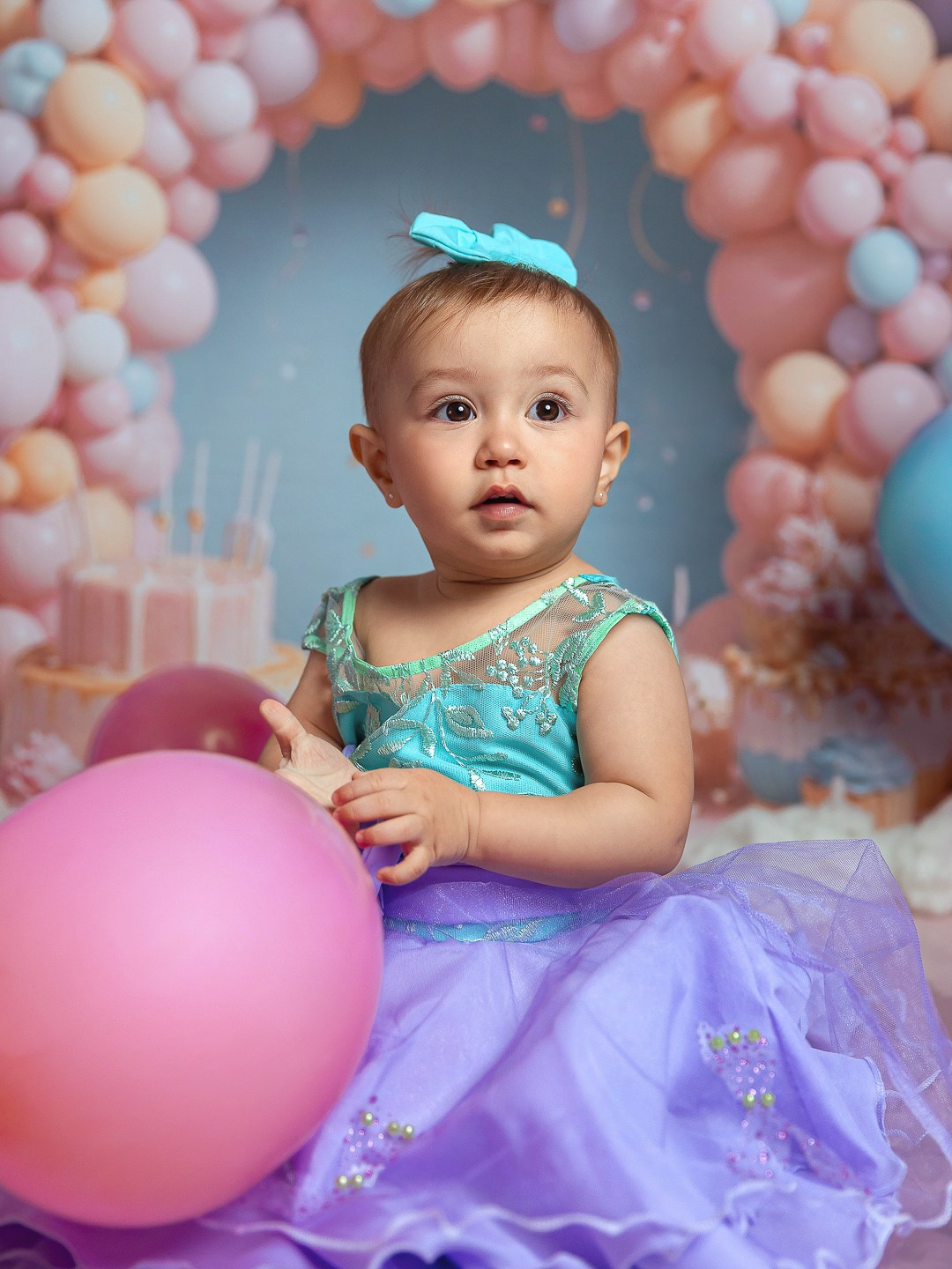 Ensaio infantil em estudio